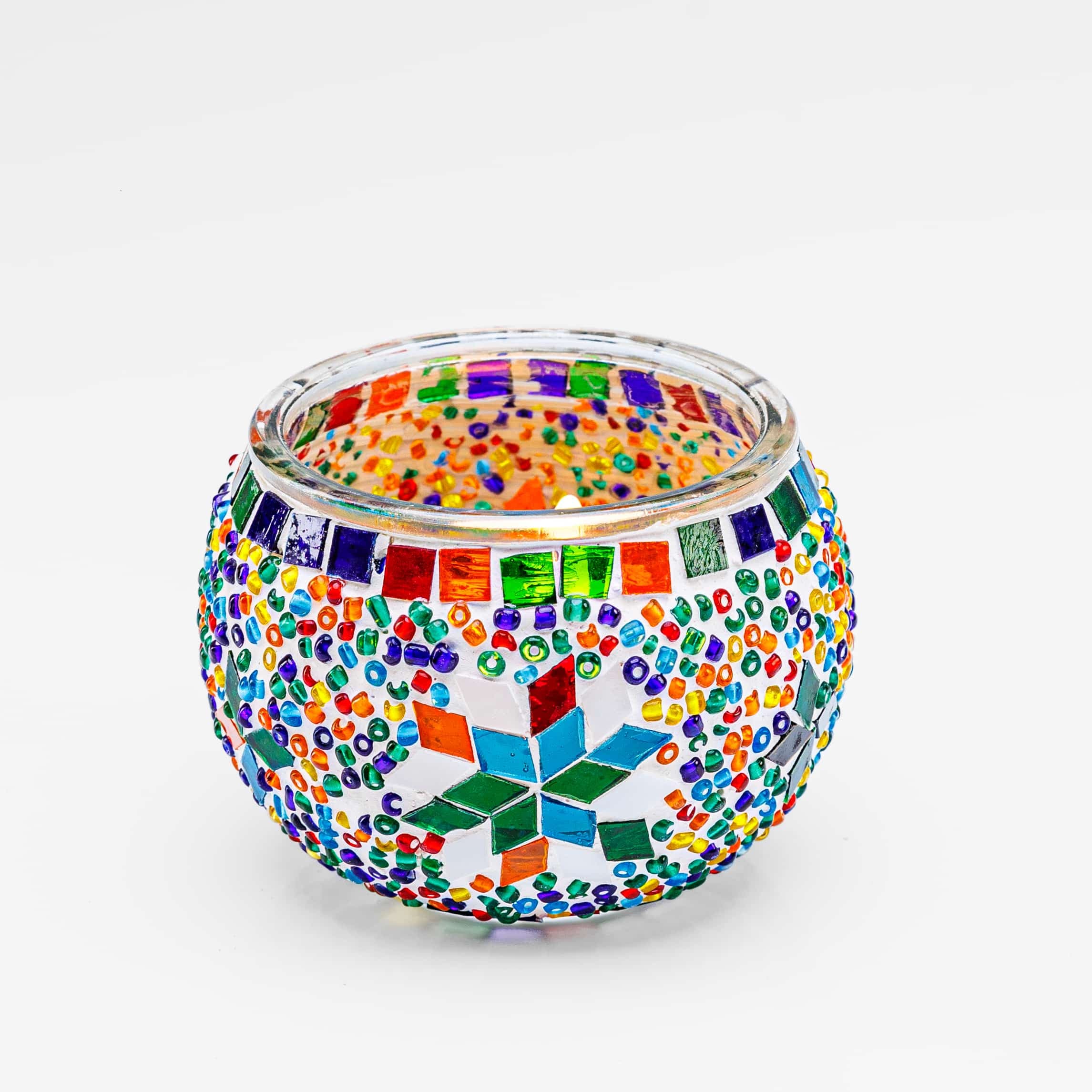 Waxinelichthouder 9 CM Dorsetto rainbown - afbeelding 1