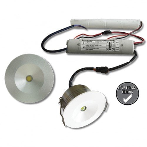 opleggen geleider Gelach LED Inbouw mini spot noodverlichting - Ledverlichting van LEDindeduisternis  | Led lampen, led strips