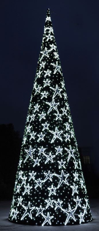Zegenen Pa Stratford on Avon LED Sterren Kerstboom 2 Meter - Ledverlichting van LEDindeduisternis | Led  lampen, led strips