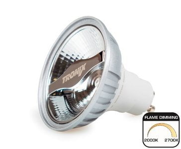 Tronix GU10 lamp dimbaar 70mm warm wit - Ledverlichting van LEDindeduisternis | Led lampen, strips