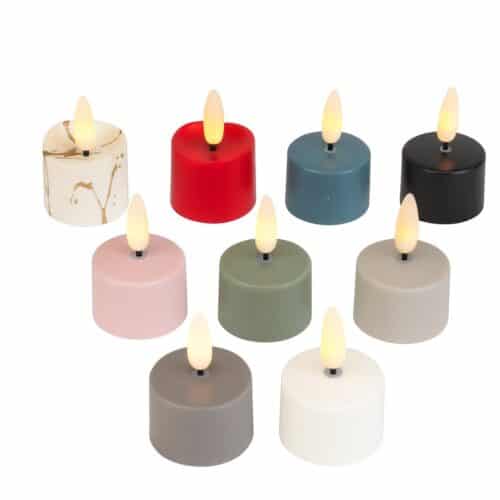 Losse oplaadbare theelichtjes